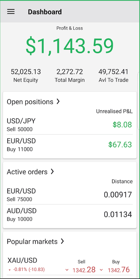 Forex.com on Android